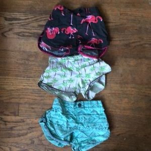 3 pairs Children Of the Tribe Shorts (unisex) LOT